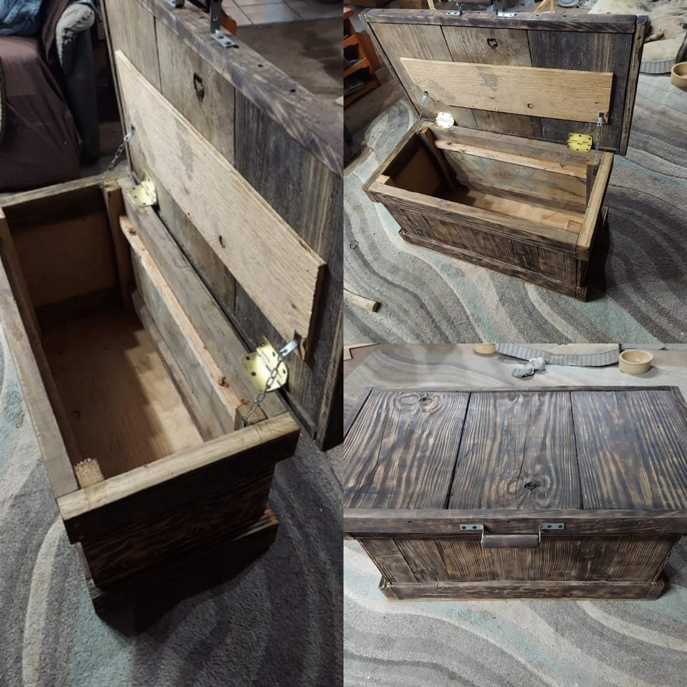 Custom Made Wooden Trunks